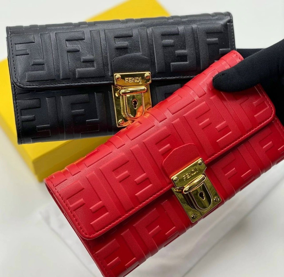 кошелек fendi,кошелек фенди женский,женские кошельки,брендовый кошелек fendi,женские кожаные кошельки