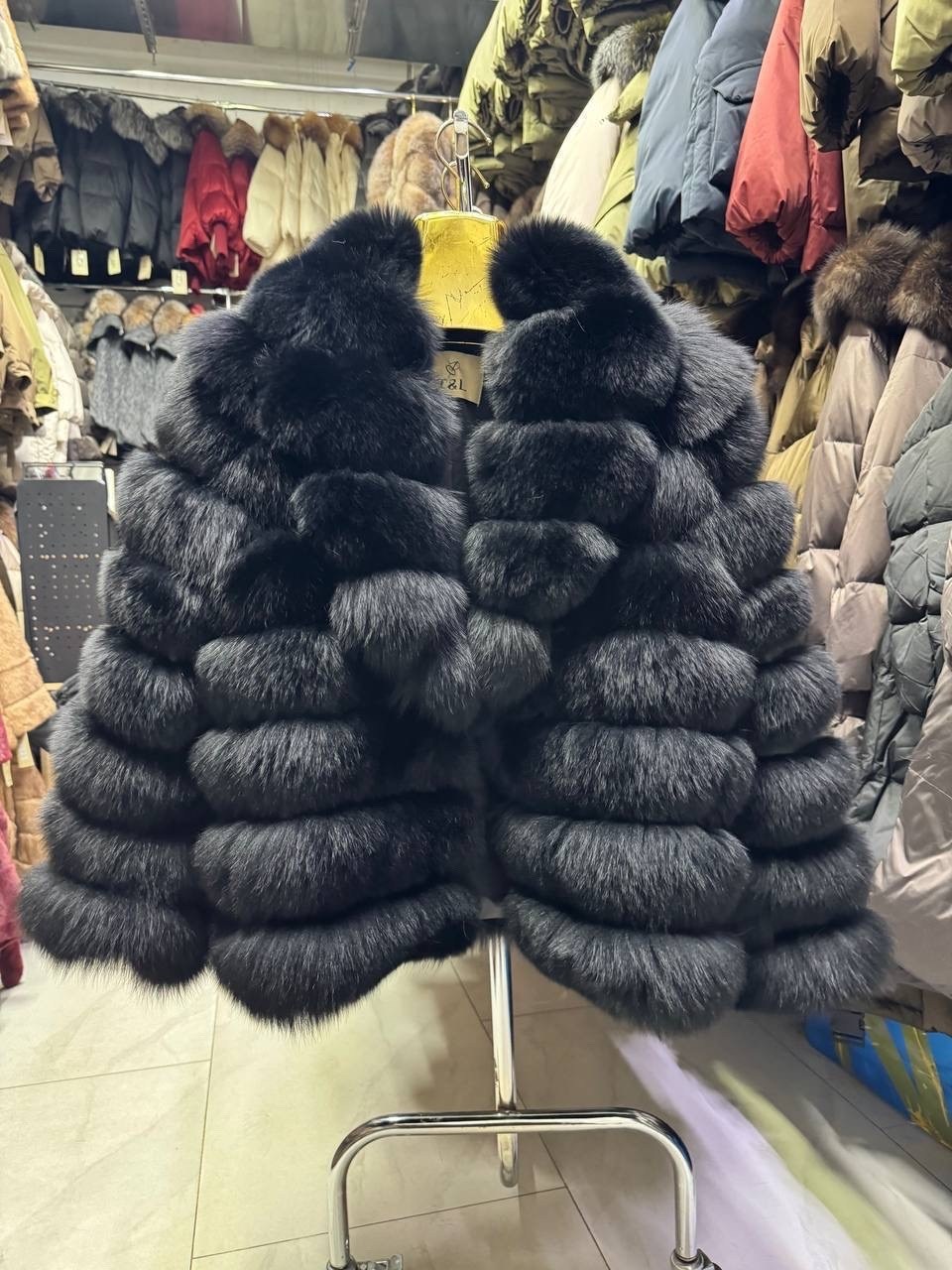 шуба из песца,шуба автоледи песец,шуба песец,шуба из натурального меха песца автоледи,песцовая шуба автоледи