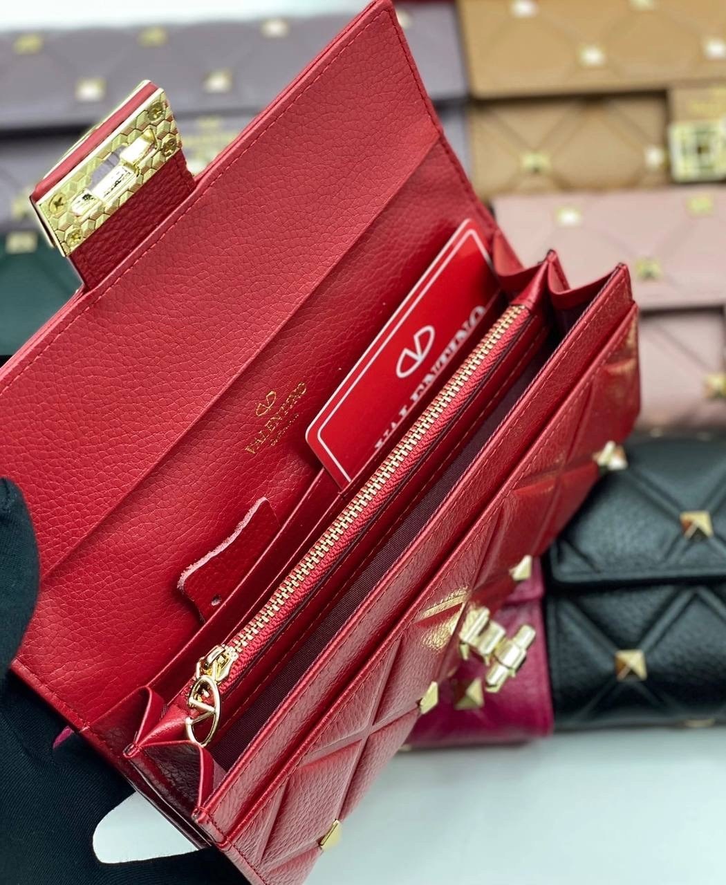 valentino кошелек,кошелек валентино женские,женские кошельки,красный кошелек валентино,кошелек валентино