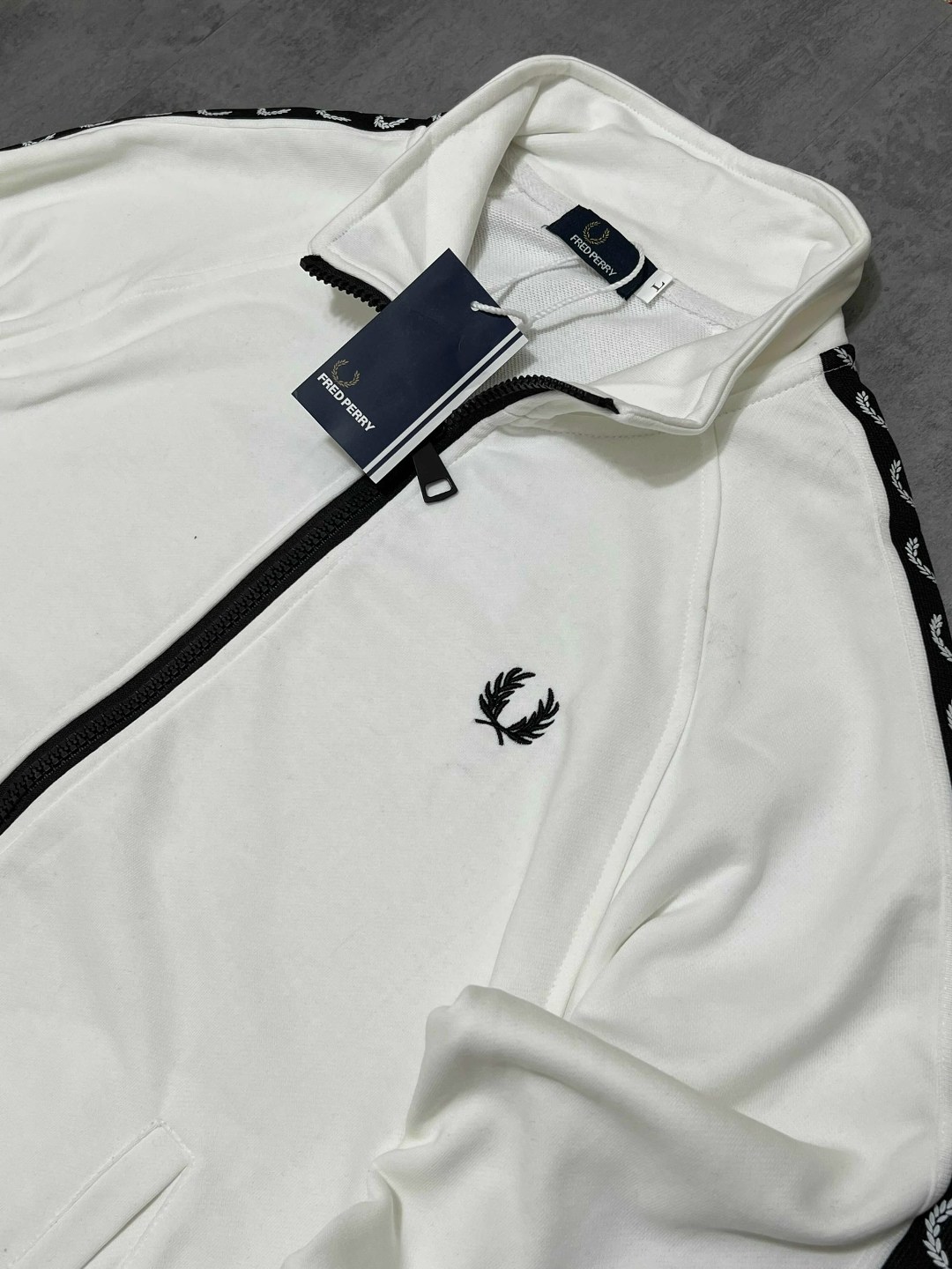 fred perry олимпийка с лампасами,олимпийка фред перри,олимпийка fred perry,олимпийка на молнии с лампасами fred perry,кофта для мужчин трикотаж