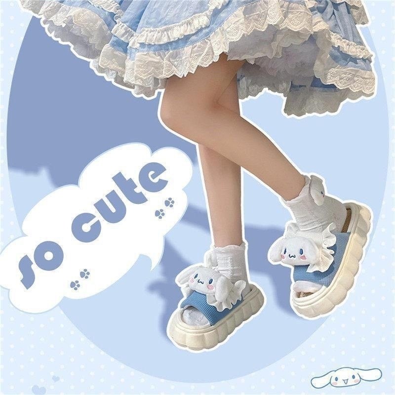 шлёпки милые,милые тапочки,тапочки sanrio,домашние тапочки,женские тапочки