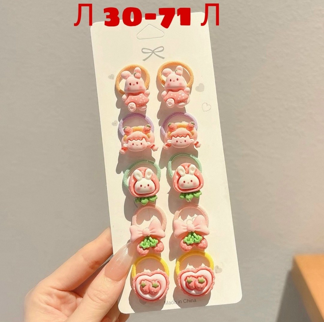 детские резинки для,набор детских резинок для волос,резинки для девочки,резинки для волос для девочки набор,детские резинки для волос