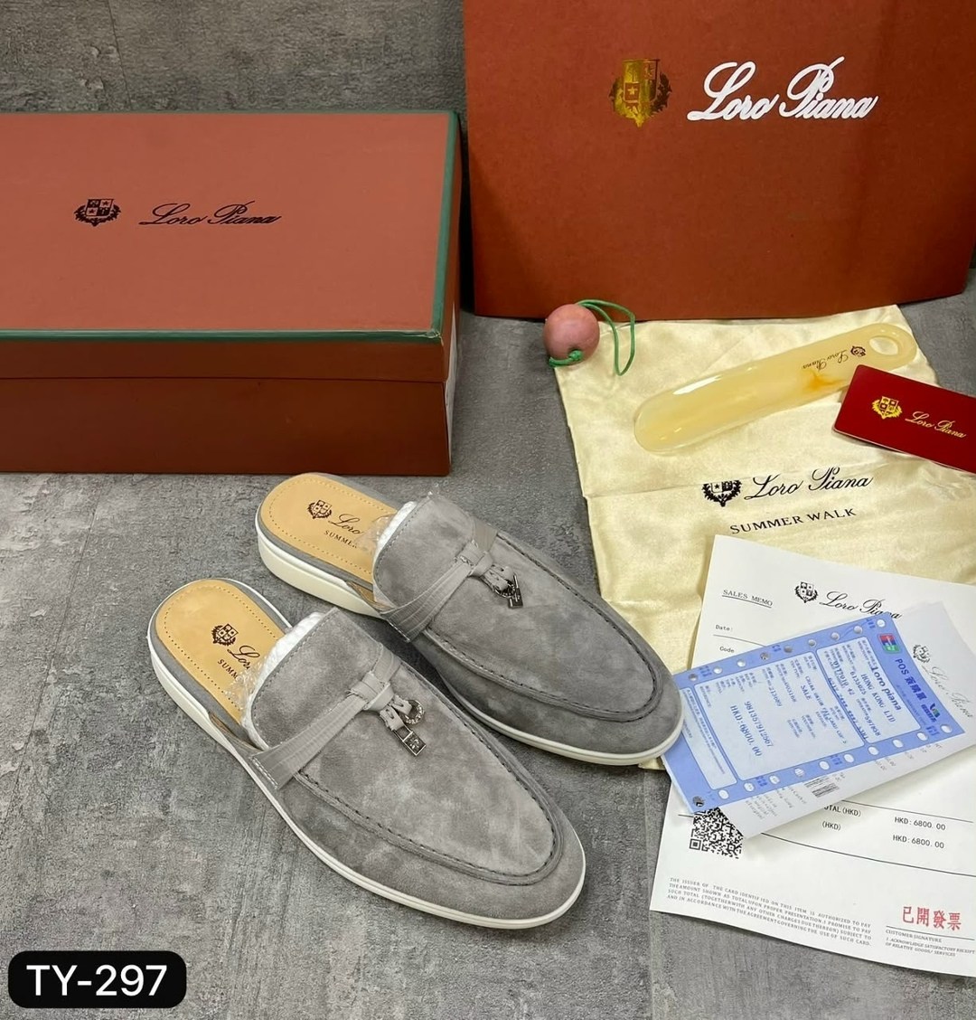 женские замшевые мюли loro piana голубые,,замшевые мюли,мюли лоро пиано женские,мюли loro piana
