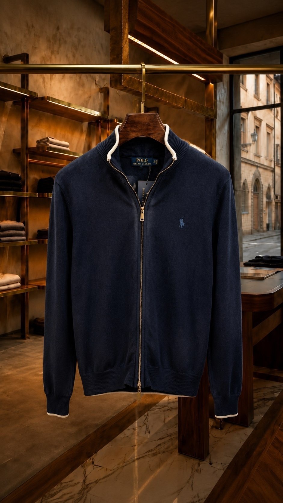 шерстяной кардиган на молнии polo ralph lauren синий,кардиган на молнии с вышитым логотипом polo ralph lauren синий,polo ralph lauren шерстяной кардиган на молнии,polo ralph lauren кардиган на молнии