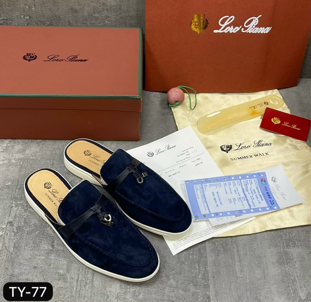 женские замшевые мюли loro piana голубые,,замшевые мюли,мюли лоро пиано женские,мюли loro piana