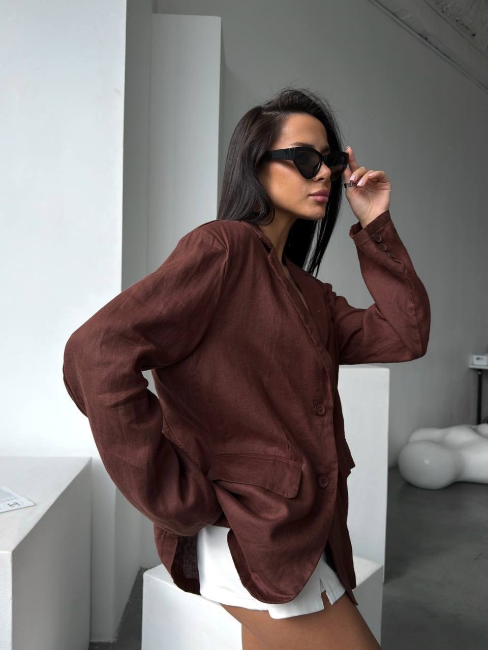 жакет (пиджак) iva collection 3037 голубой,жакет,жакет и пиджак,костюм женский,костюм классический