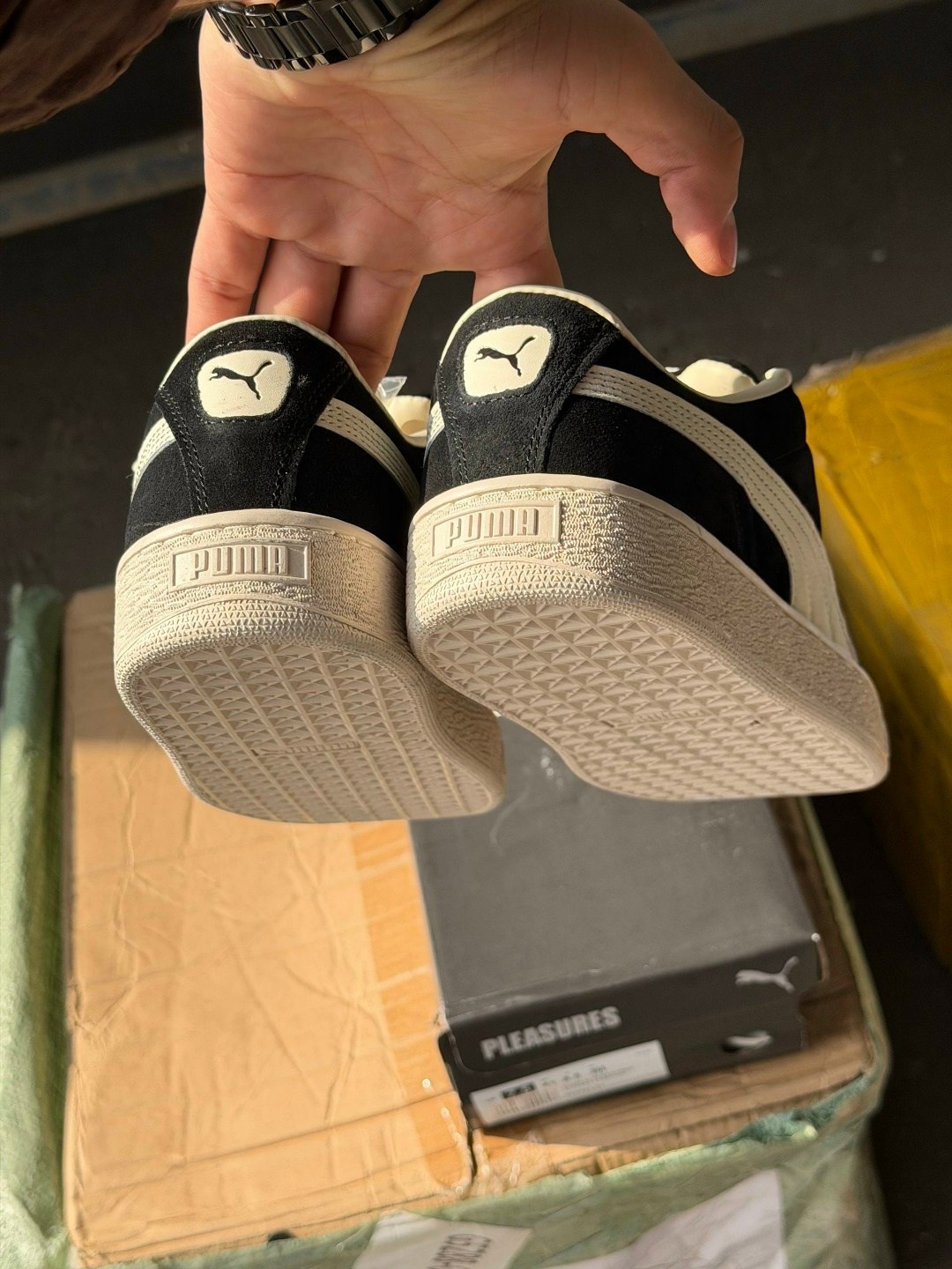 кроссовки puma suede xl,кроссовки puma x pleasures suede xl,кроссовки дутые puma suede xl,женские универсальные кеды пума puma suede xl sneakers,puma suede