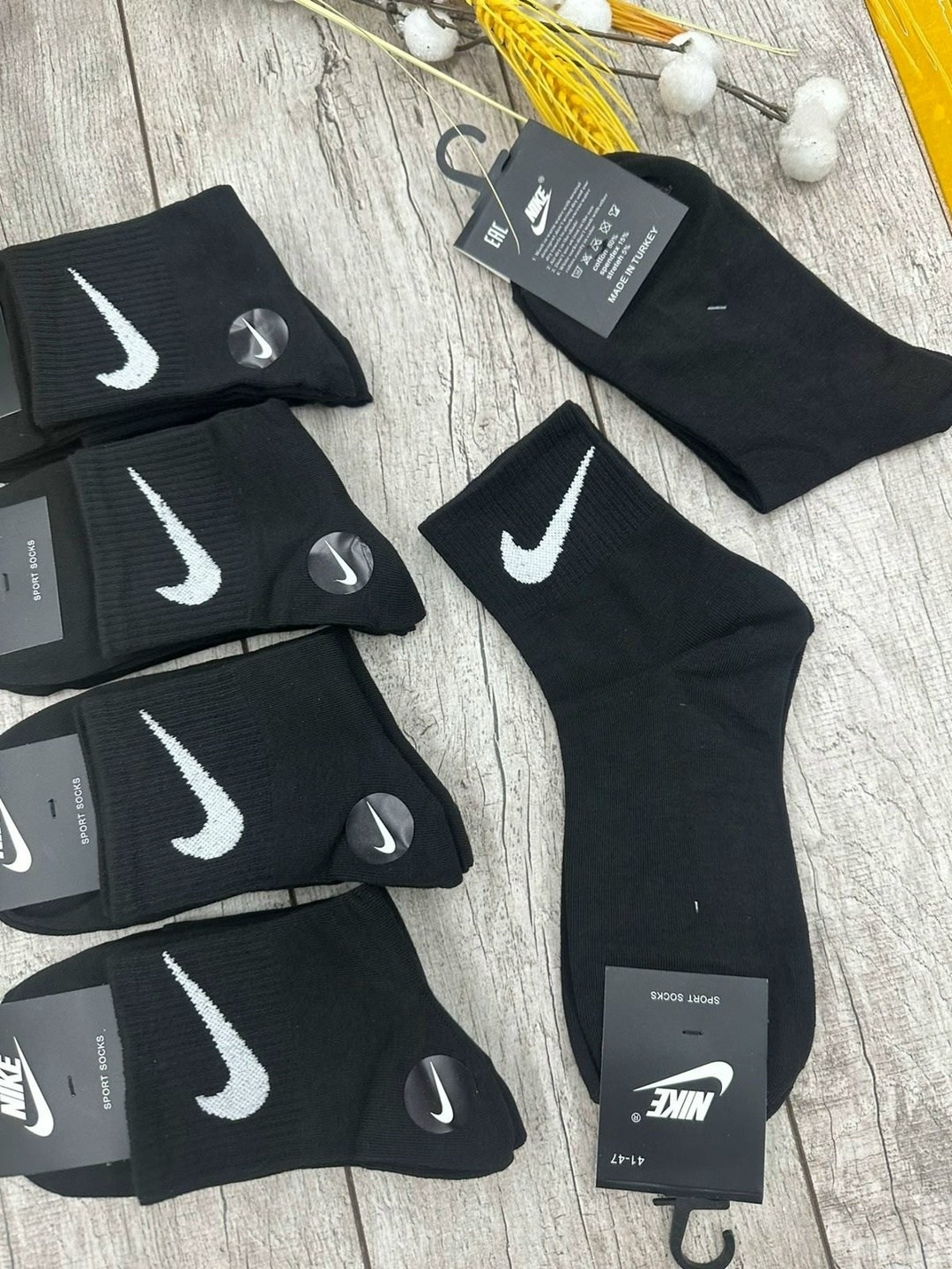 носки мужские 10 пар nike,мужские носки,носки хлопковые мужские,комплект носки мужские,носки средние хлопковые набор 5 пар nike