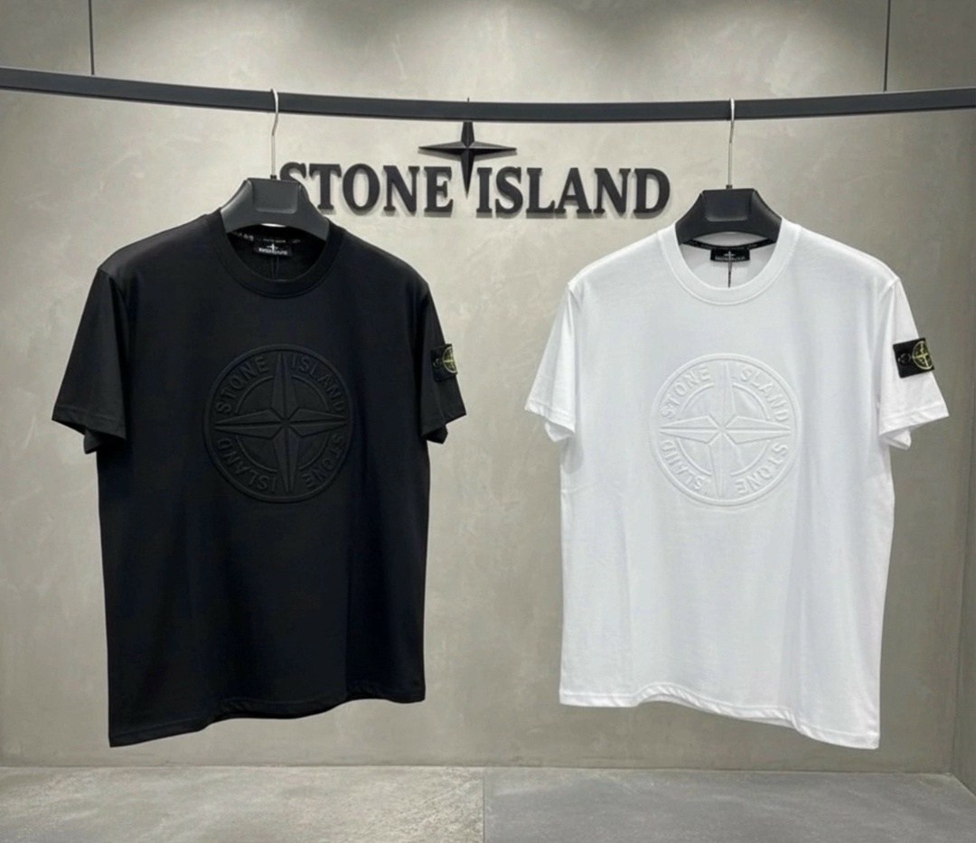 мужские футболки stone island,футболка stone island,футболка stone island 1,стон айленд футболка,футболка мужской stone island белый короткий размер 50