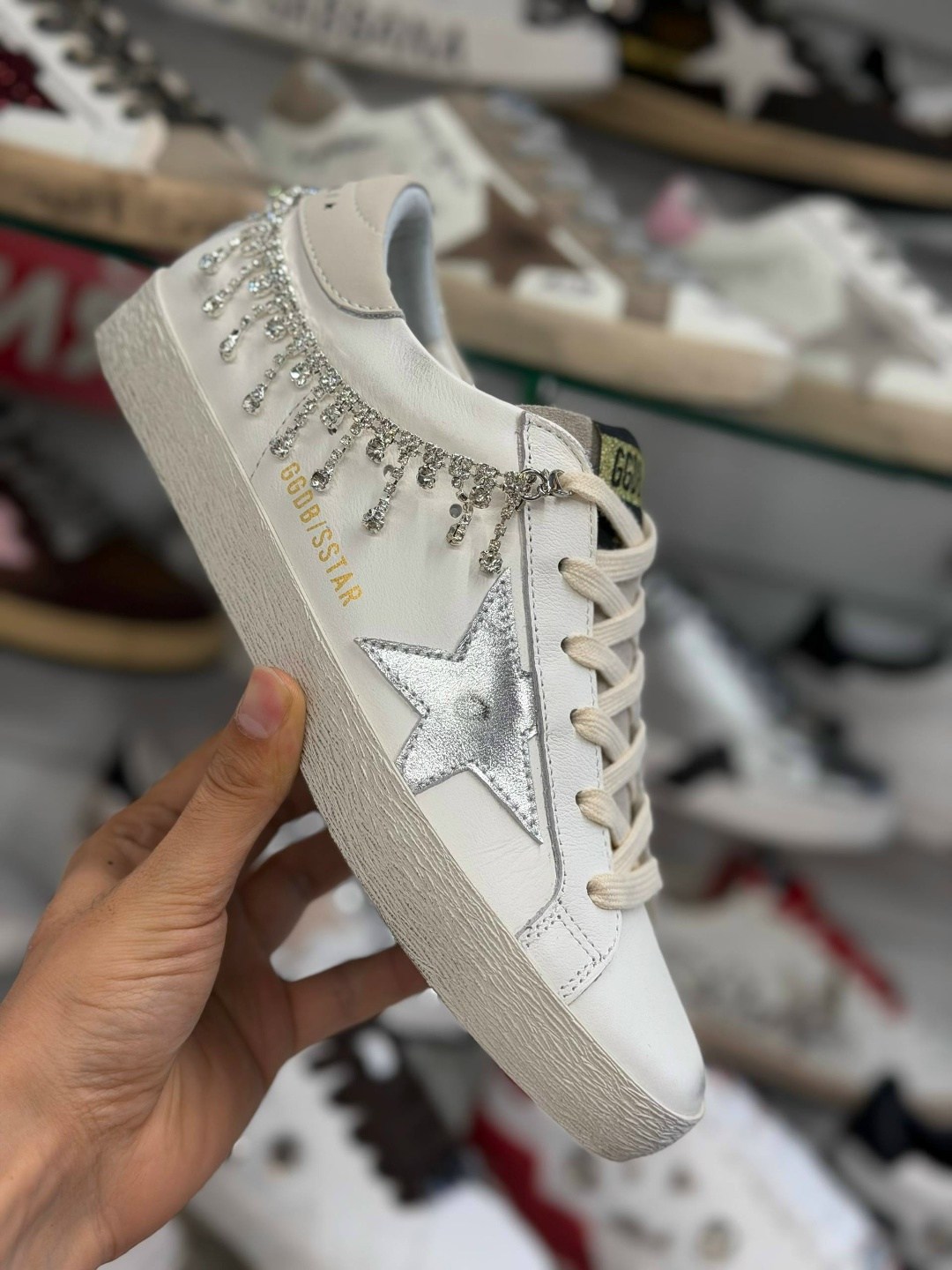 ,кроссовки golden goose,golden goose кеды super-star нейтральные цвета,кеды golden goose,golden goose sneakers