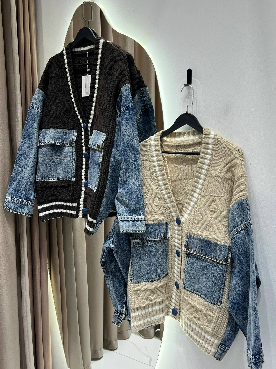 кардиган,кофта кардиган,жакет стильный,кардиган комбинированный,женская кофта