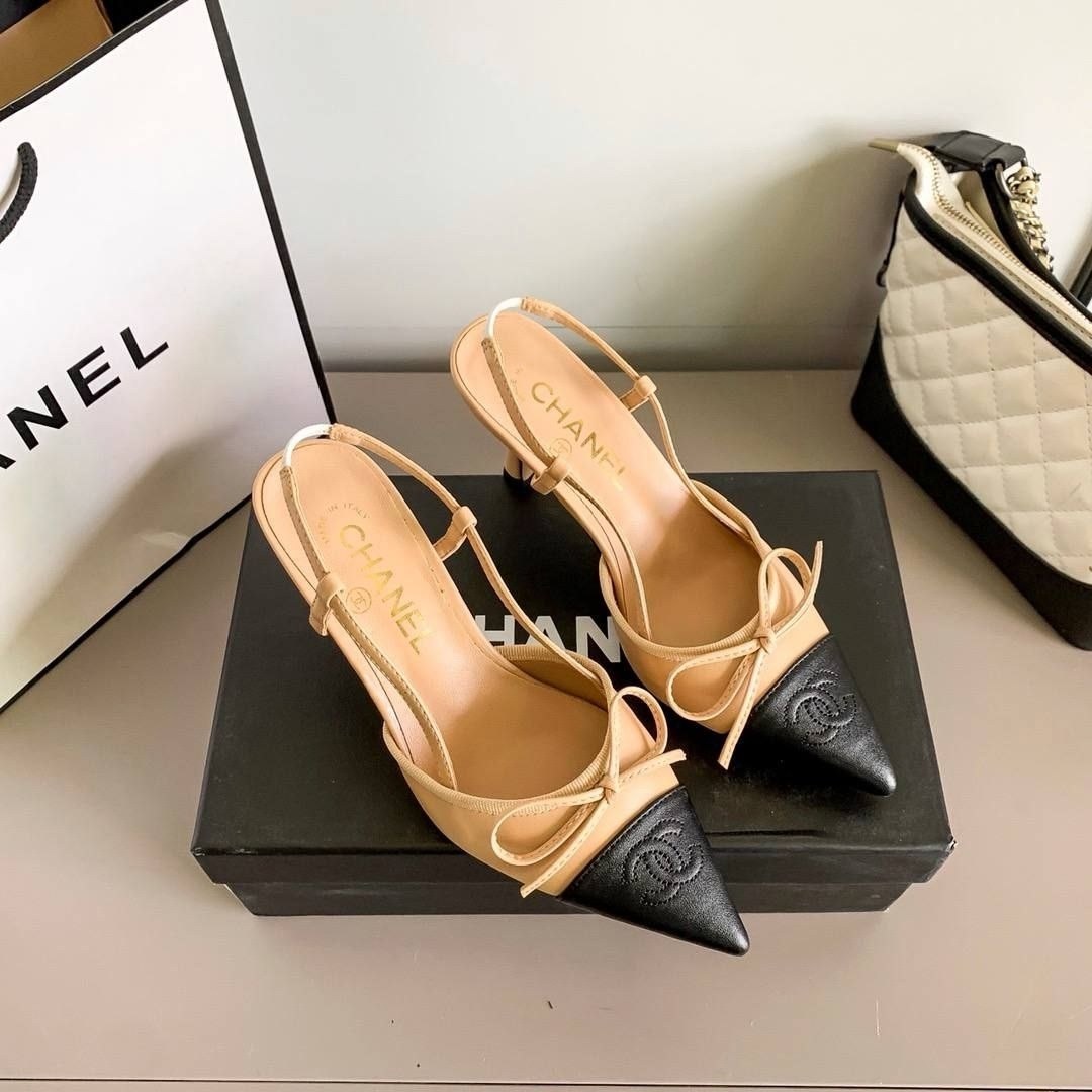 босоножки chanel,босоножки шанель бежевые,босоножки шанель на каблуке,chanel туфли,