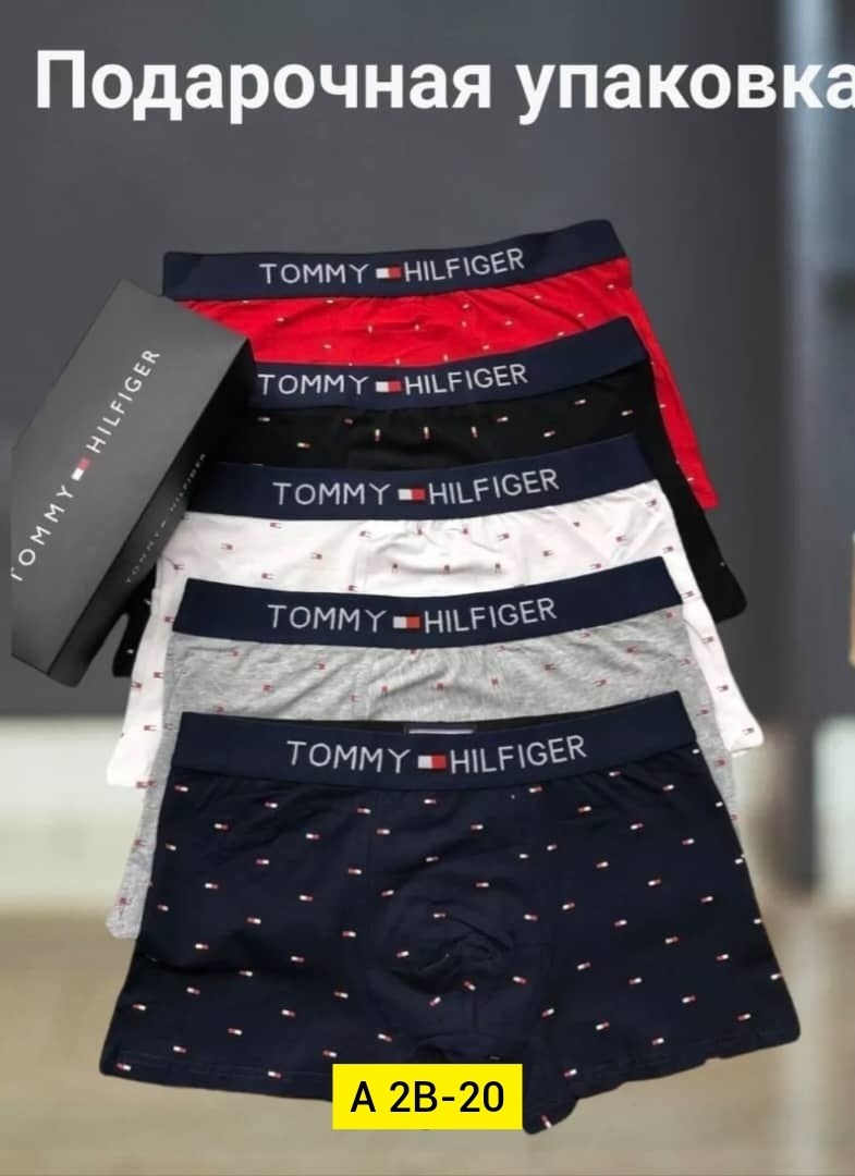 мужской набор трусов,комплект трусов мужских,комплект трусов боксеры tommy hilfiger,подарочный набор трусов боксеров,комплект трусов мужские боксеры