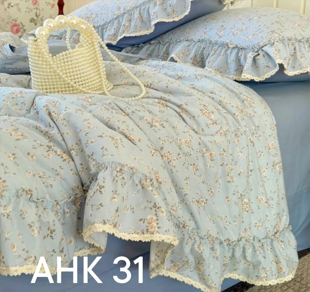 комплект постельного белья,пододеяльник с рюшами,пододеяльник с рюшами и кружевом,комплект постельного белья с одеялом mency,комплект постельного белья с одеялом