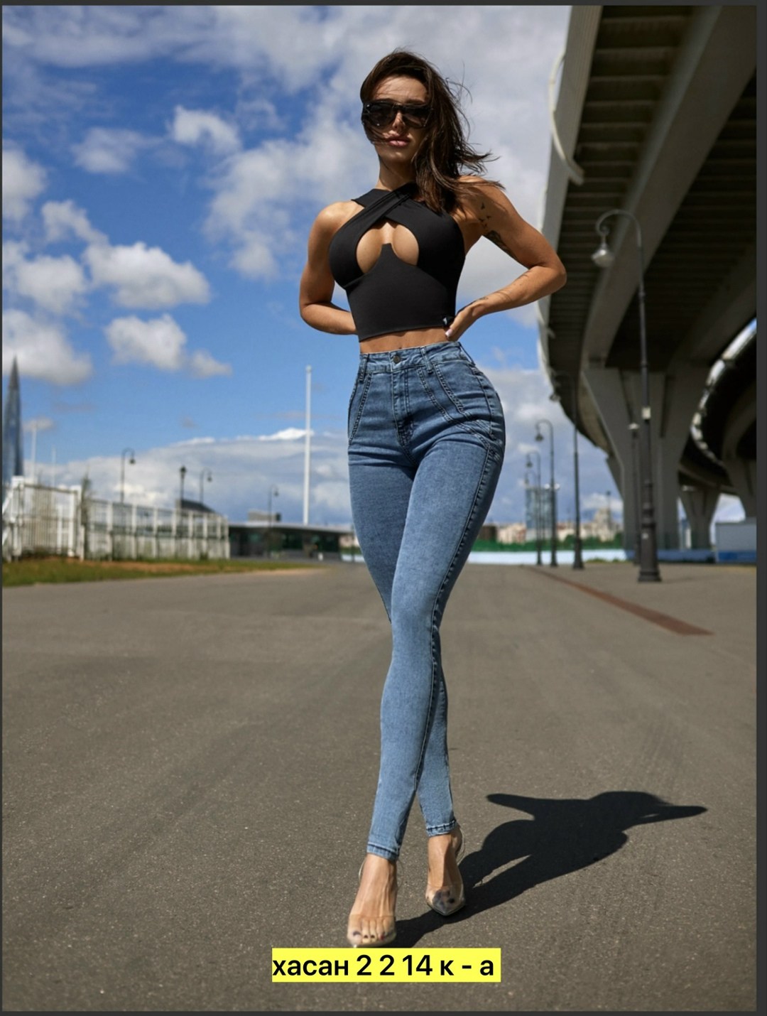 bona fashion jeans push-up "blue",джинсы скинни,jeans push-up "blue",девушка в обтягивающих джинсах,джинсы bona fashion push-up "blue"