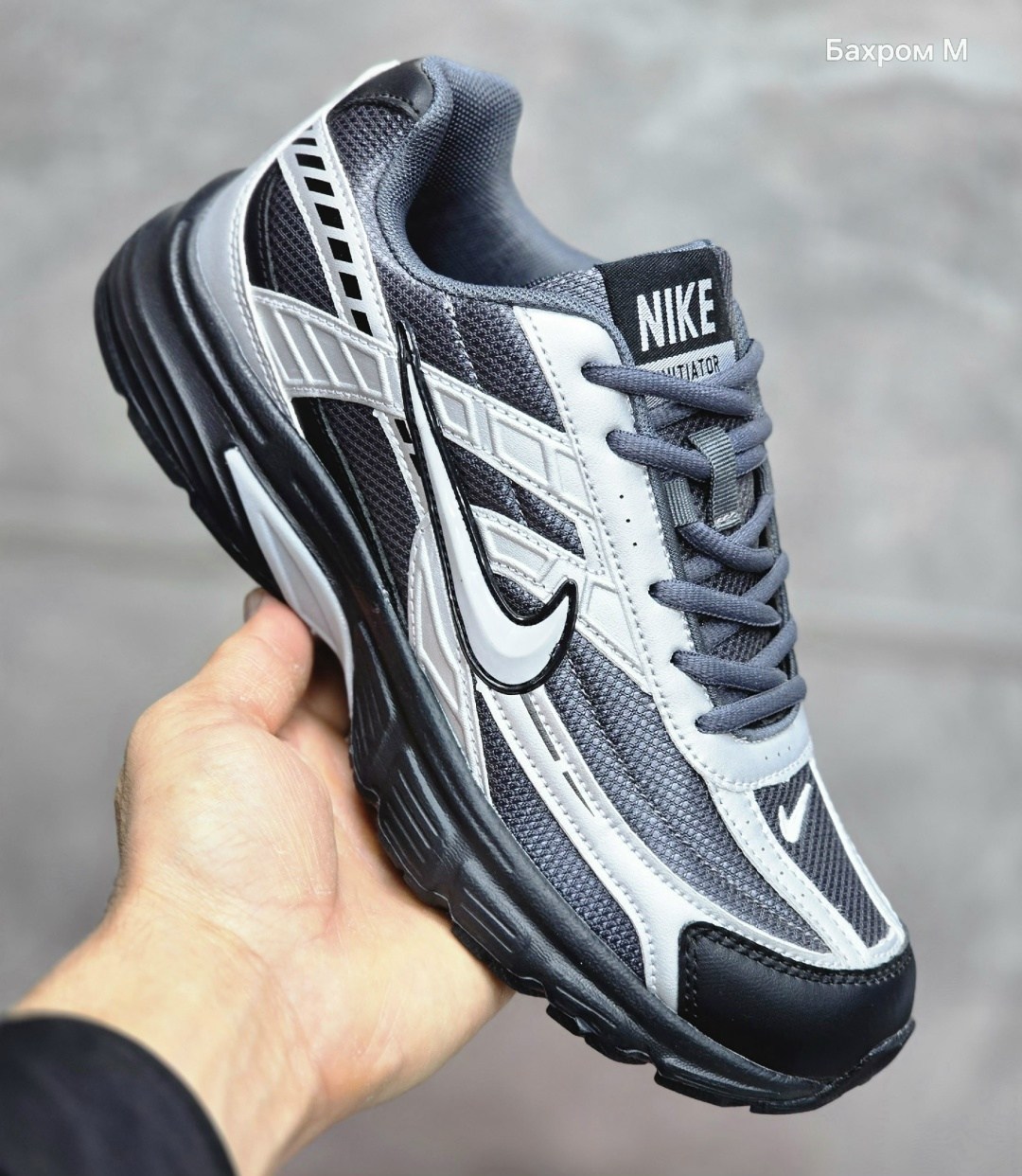кроссовки nike initiator,кроссовки nike,кроссовки nike initiator цвет черный,мужские кроссовки nike initiator ib4595-001,кроссовки мужские nike