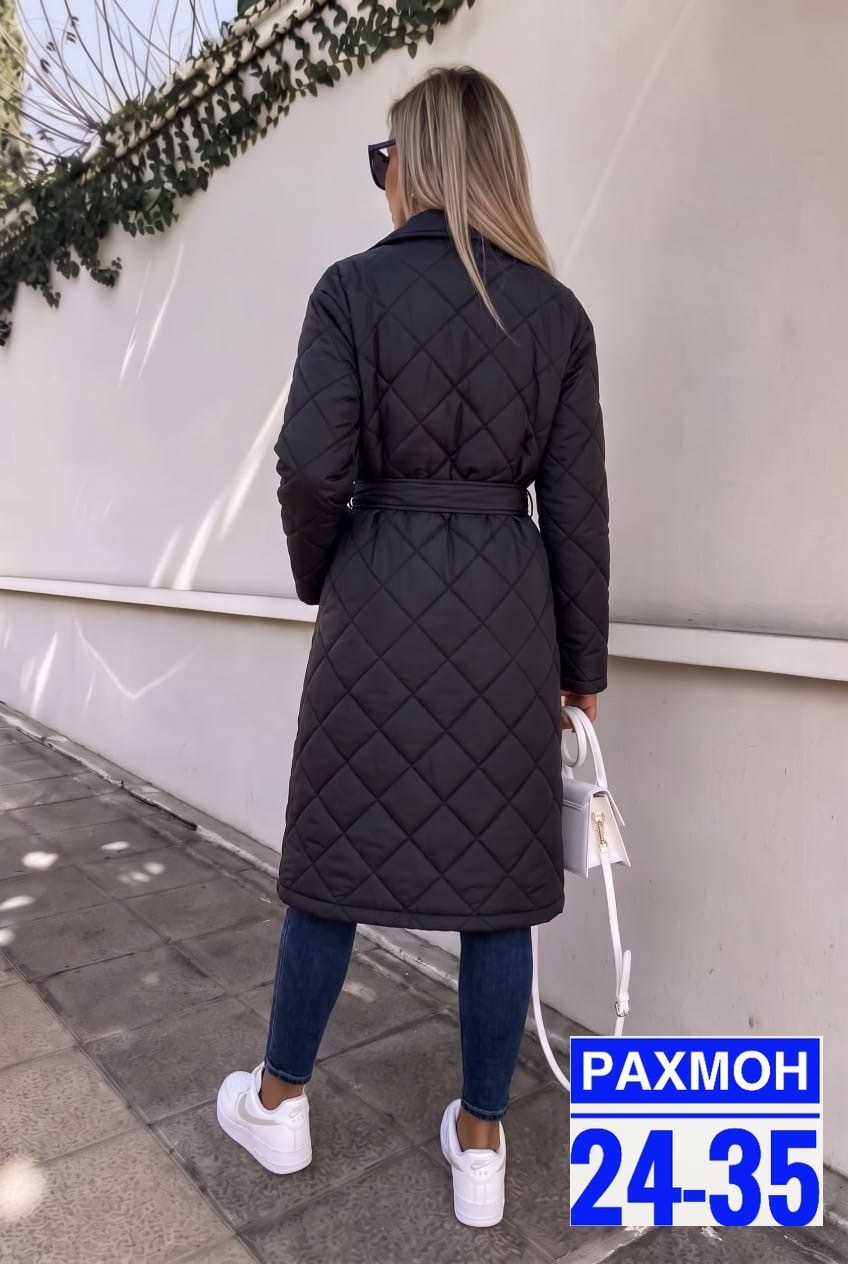 пальто стеганое женское,пальто стеганое плащ стеганый куртка женская весна dh fashion,пальто стёганое,пальто стеганое плащ стеганый куртка женская весна dh fashion 211297266,куртка демисезонная длинна
