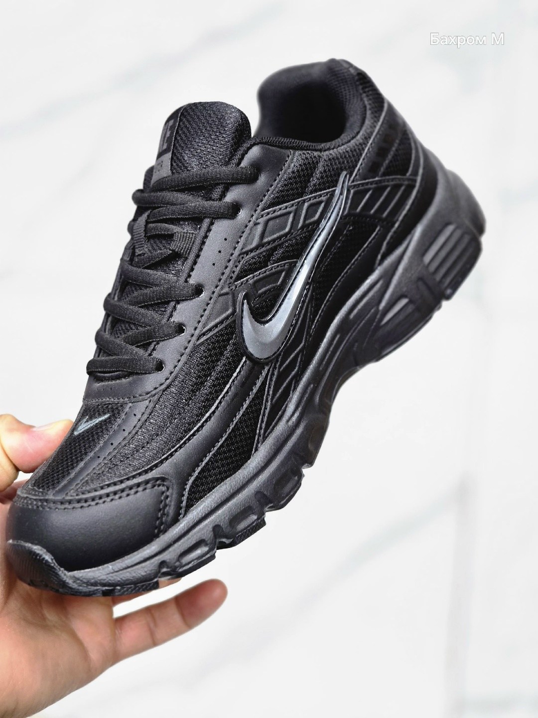 кроссовки nike initiator,кроссовки nike,кроссовки nike initiator цвет черный,кроссовки,мужские кроссовки nike