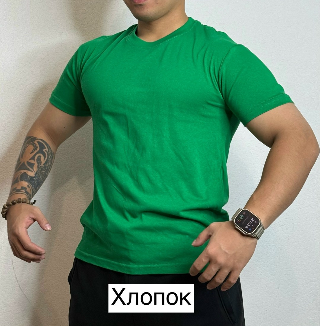 мужская однотонная футболка,футболка однотонная хлопок,футболки для мужчин,мужская футболка,футболка для мужчин хлопок