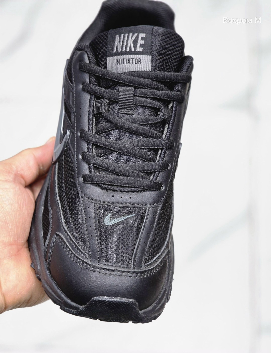 кроссовки nike initiator,кроссовки nike,кроссовки nike initiator цвет черный,кроссовки,мужские кроссовки nike
