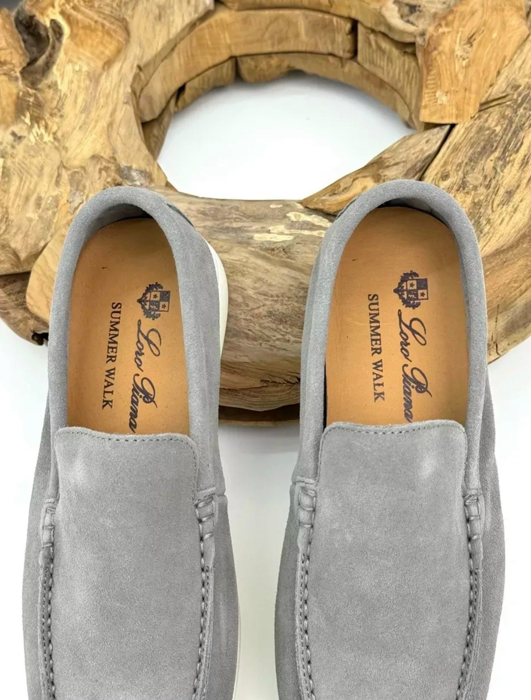 лоферы loro piana,,женские лоферы loro piana,замшевые лоферы,лоферы из замши женские