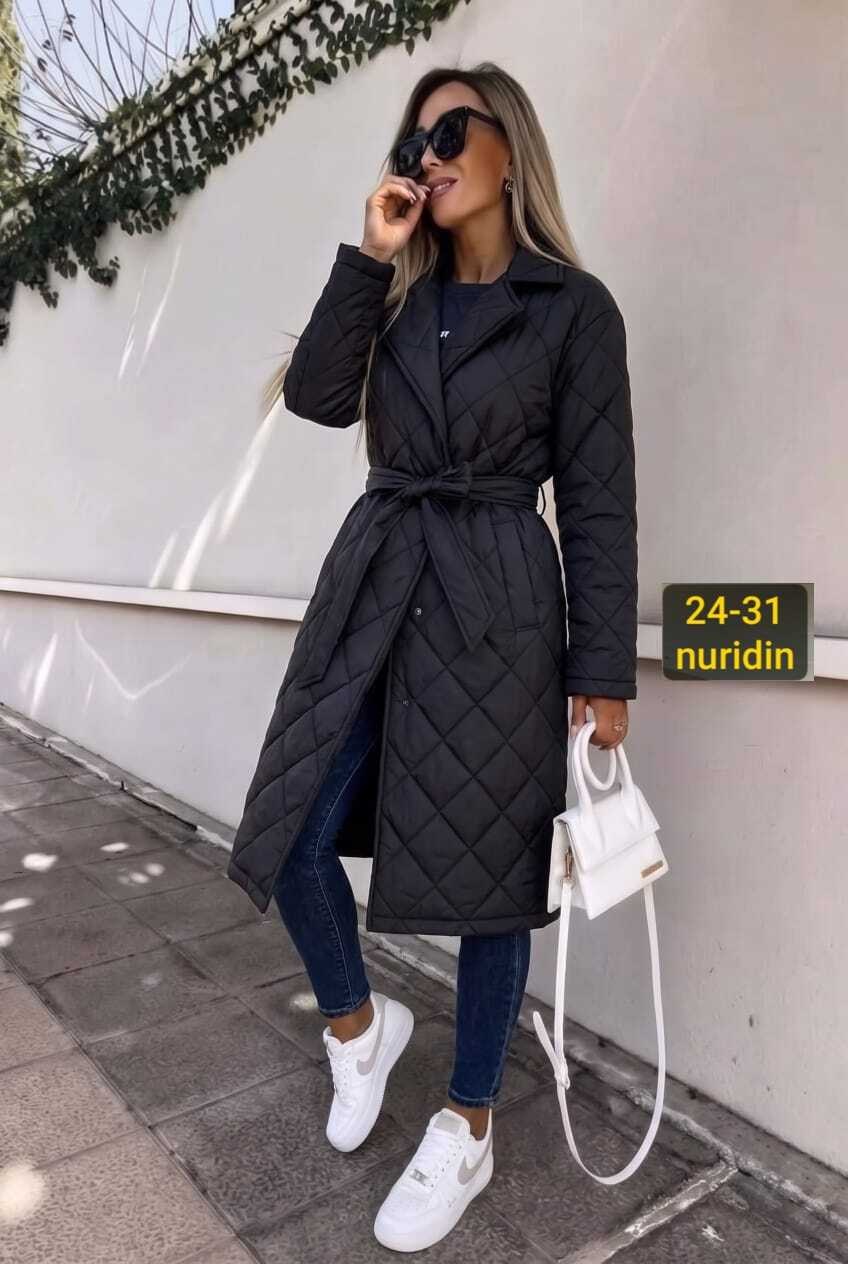 стеганое пальто,пальто стеганое плащ стеганый куртка женская весна dh fashion,пальто стеганое плащ стеганый куртка женская весна,пальто женское,пальто стеганое плащ стеганый куртка женская весна dh fa