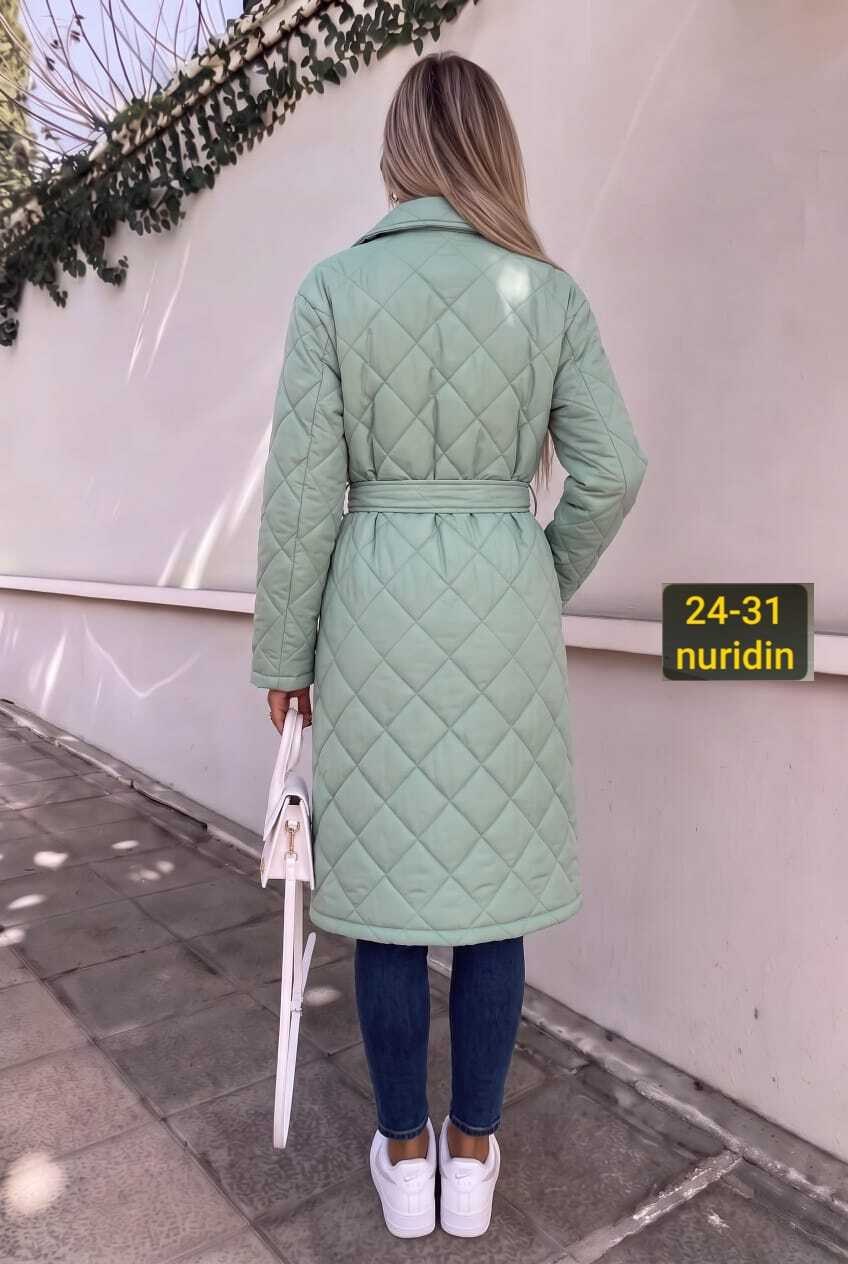 стеганое пальто,пальто стеганое плащ стеганый куртка женская весна dh fashion,пальто стеганое плащ стеганый куртка женская весна,пальто женское,пальто стеганое плащ стеганый куртка женская весна dh fa