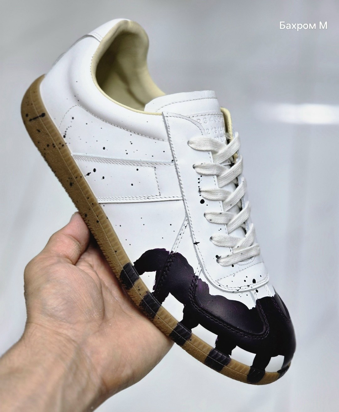 maison margiela replica black,кроссовки maison margiela replica черный,,кроссовки maison margiela replica sneaker black,кроссовки maison margiela replica