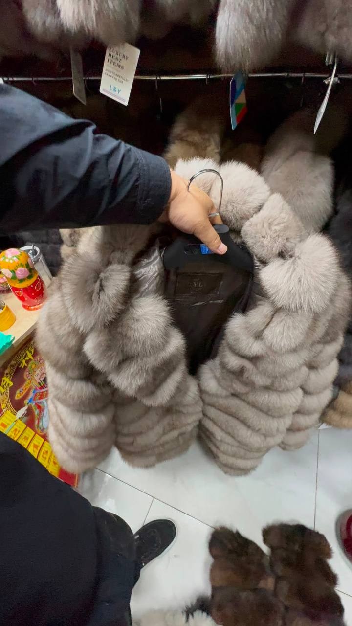 шуба из песца,шуба песец,шубка из меха песца,шуба трансформер из песца,шубка из песца