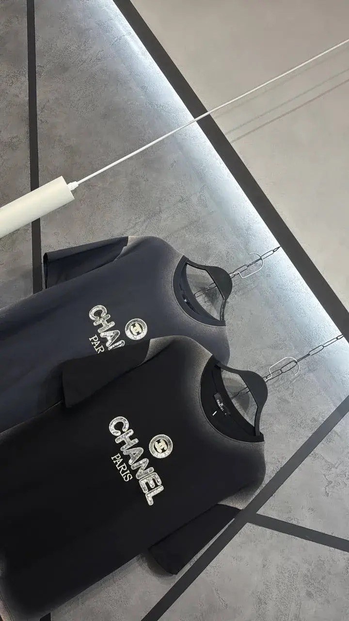 футболка шанель,футболка женская chanel,футболка chanel,шанель мода,одежда шанель
