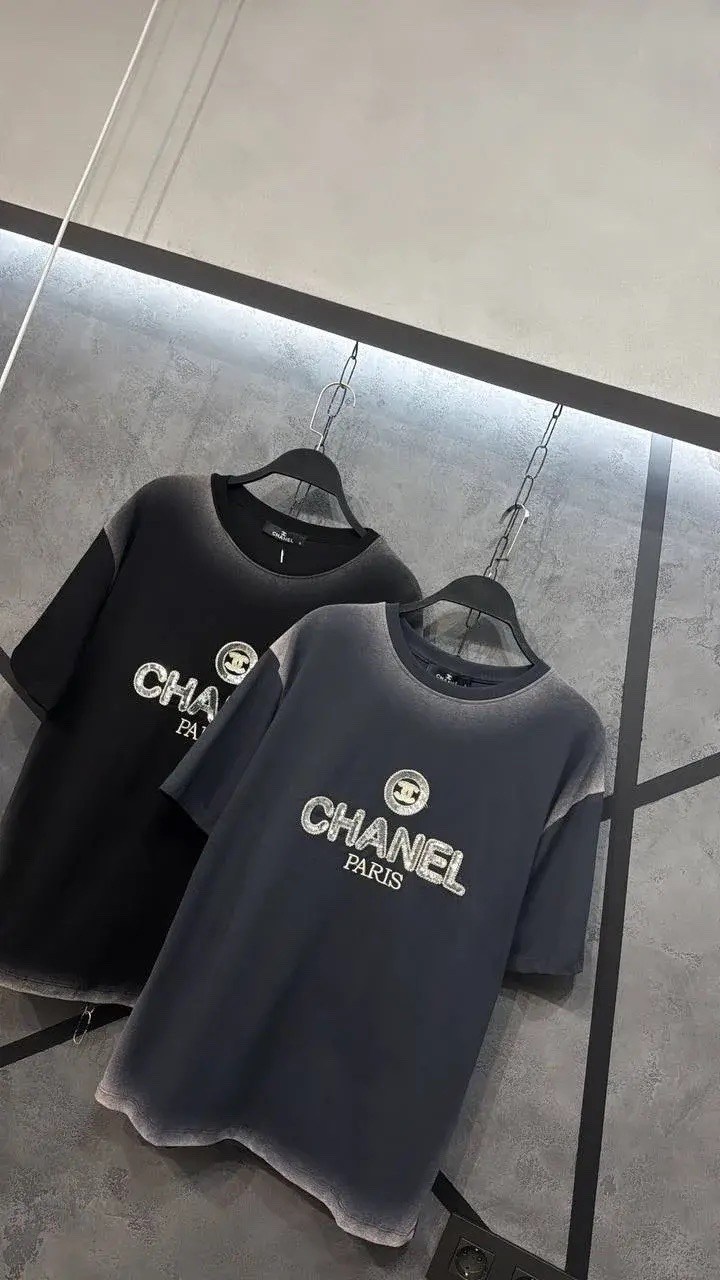 футболка chanel,футболка женская chanel,футболки модные,шанель одежда,футболки для женщин