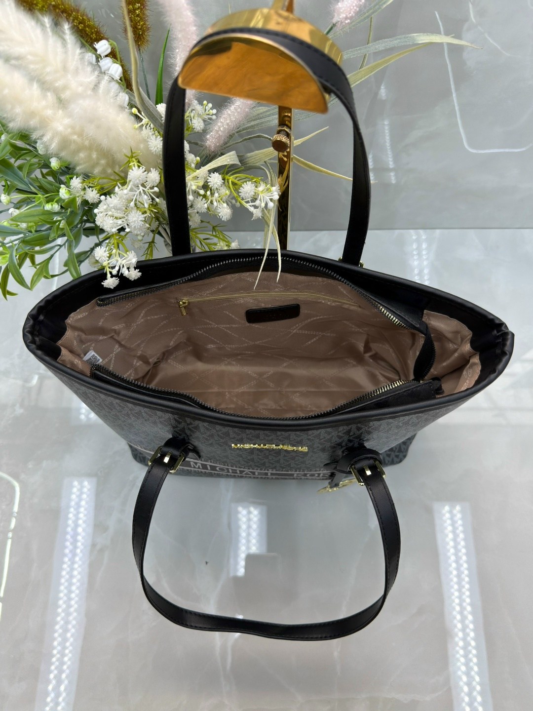 сумка шоппер michael kors,сумка michael kors,женская сумка michael kors шоппер,сумка,сумка michael kors 42х27х33 brend ru