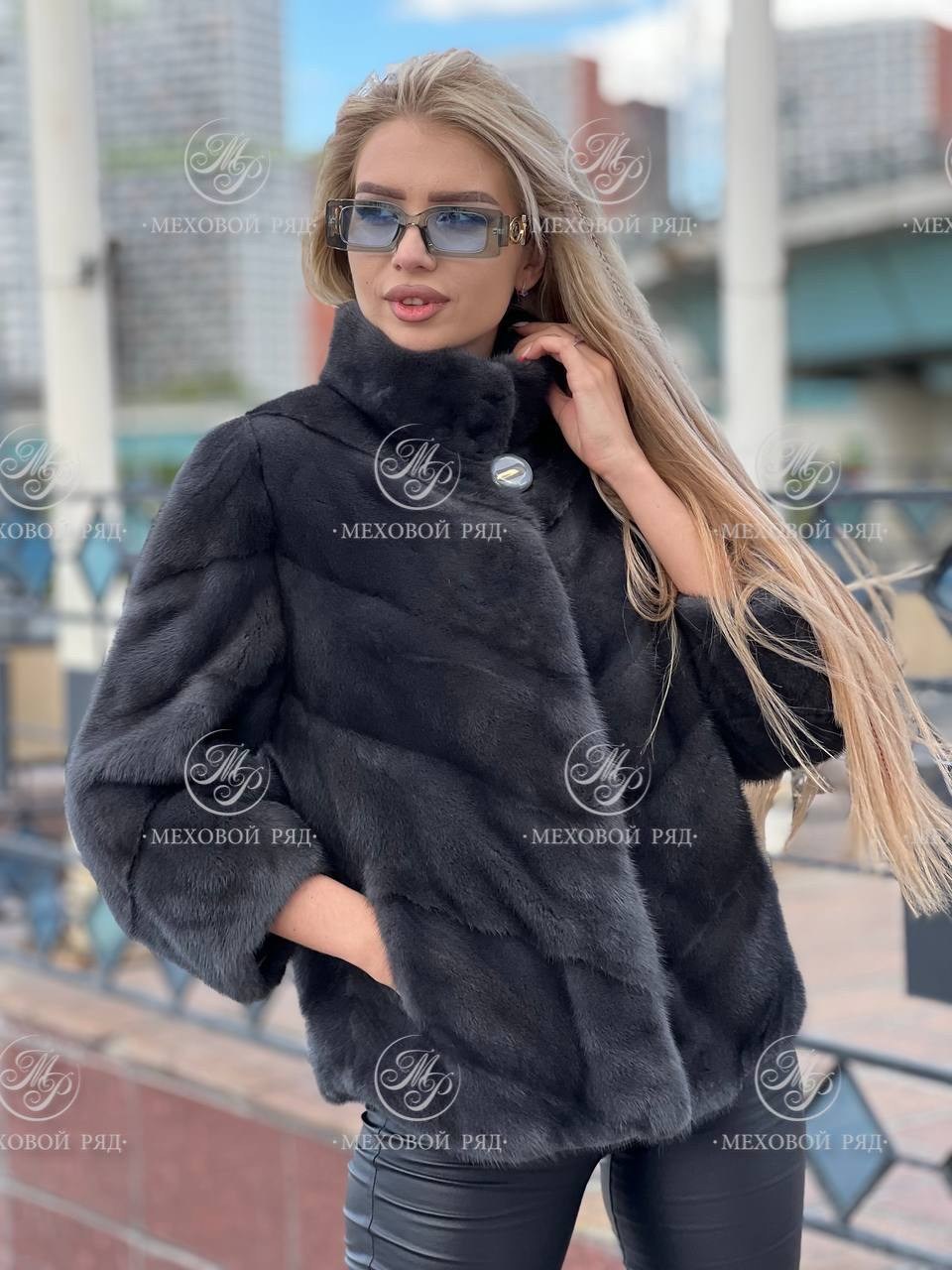 шубка из меха европейской норки,короткая норковая шуба,норковая шуба,шубка,норковая шуба автоледи с воротником стойка