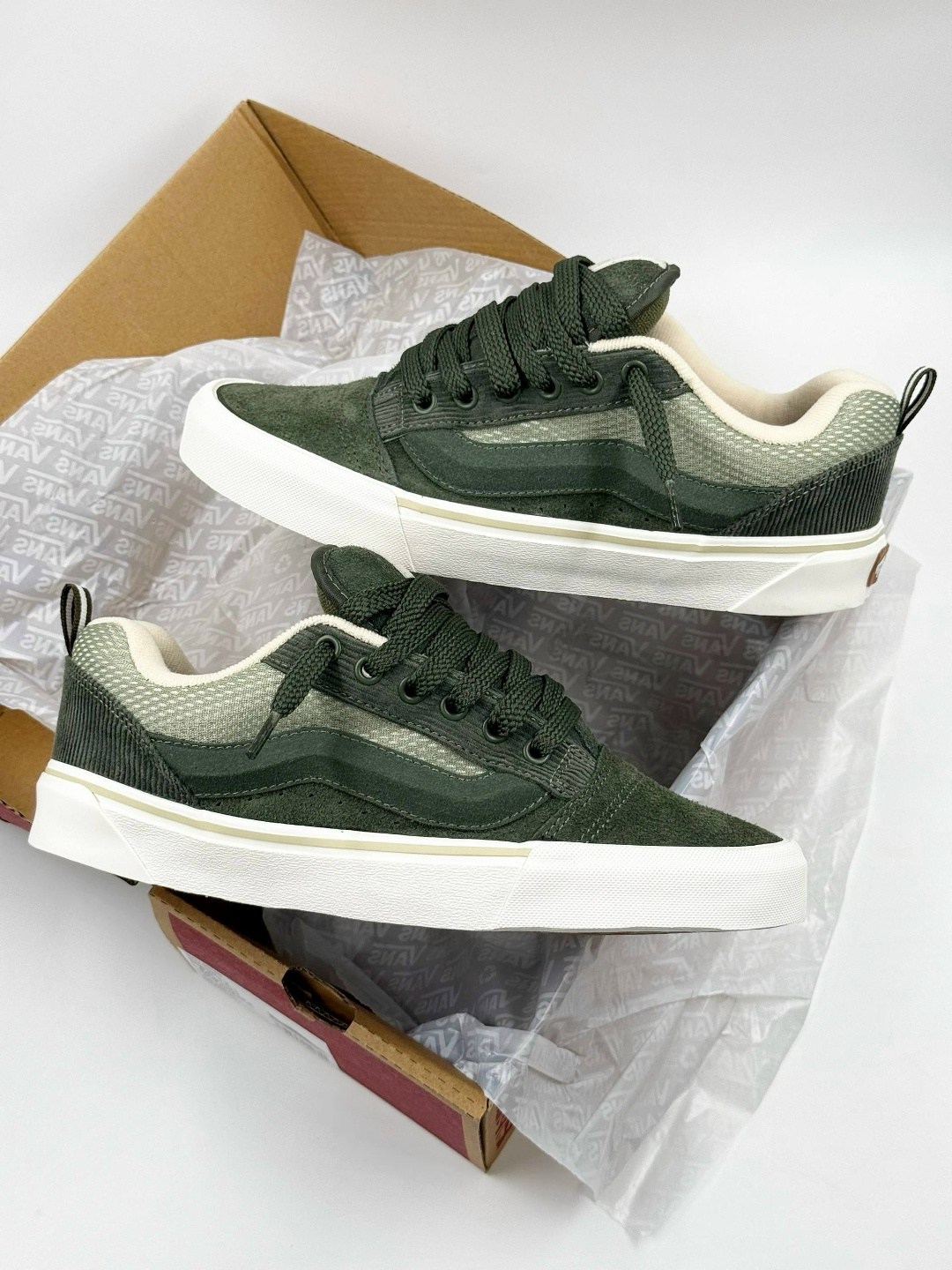 кеды скейтерские vans knu skool,,кроссовки vans,кеды vans knu skool,вансы зеленые