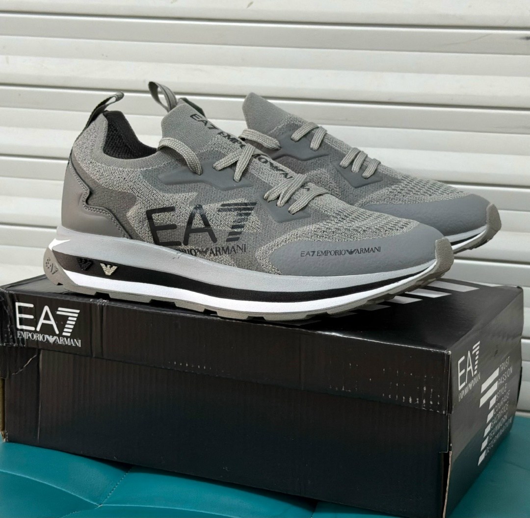 кроссовки emporio armani,кроссовки ea 7,кроссовки,кроссовка armani,серые кроссовки