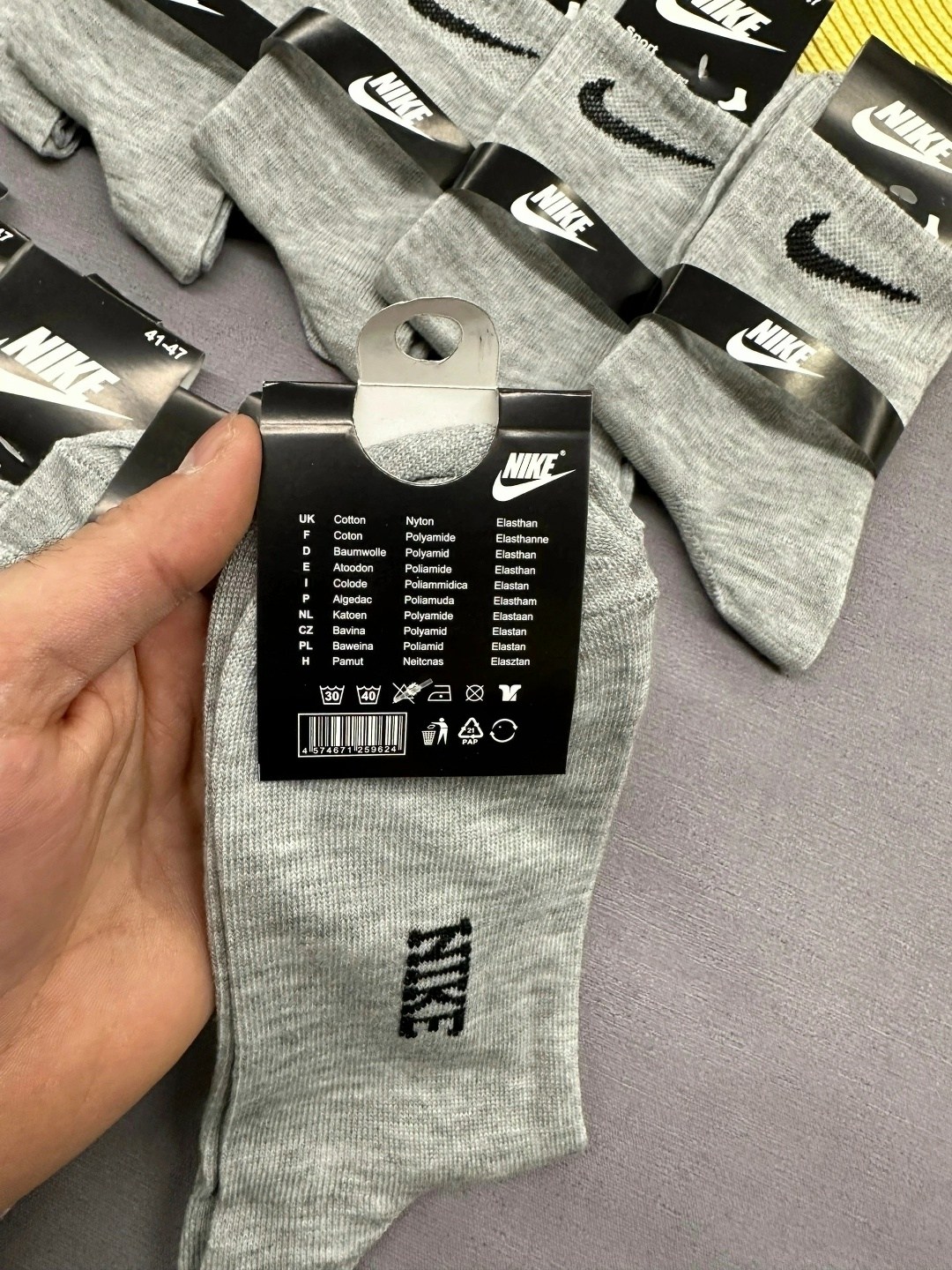 носки мужские 10 пар nike,мужские носки,мужские носки nike,носки мужские 10 пар,комплект носков nike