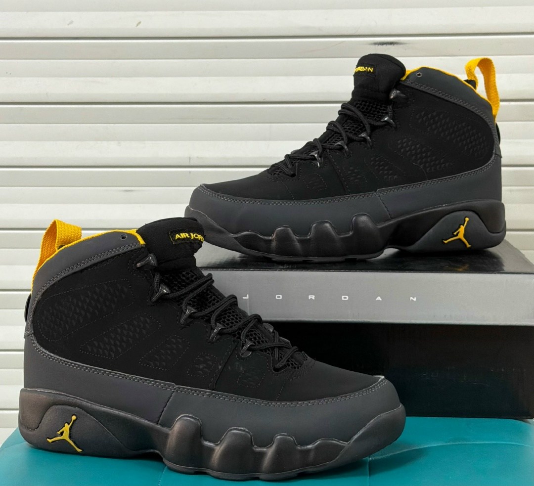 jordan 9 dark charcoal university gold,nike air jordan 9,кроссовки,air jordan 9,спортивные кроссовки
