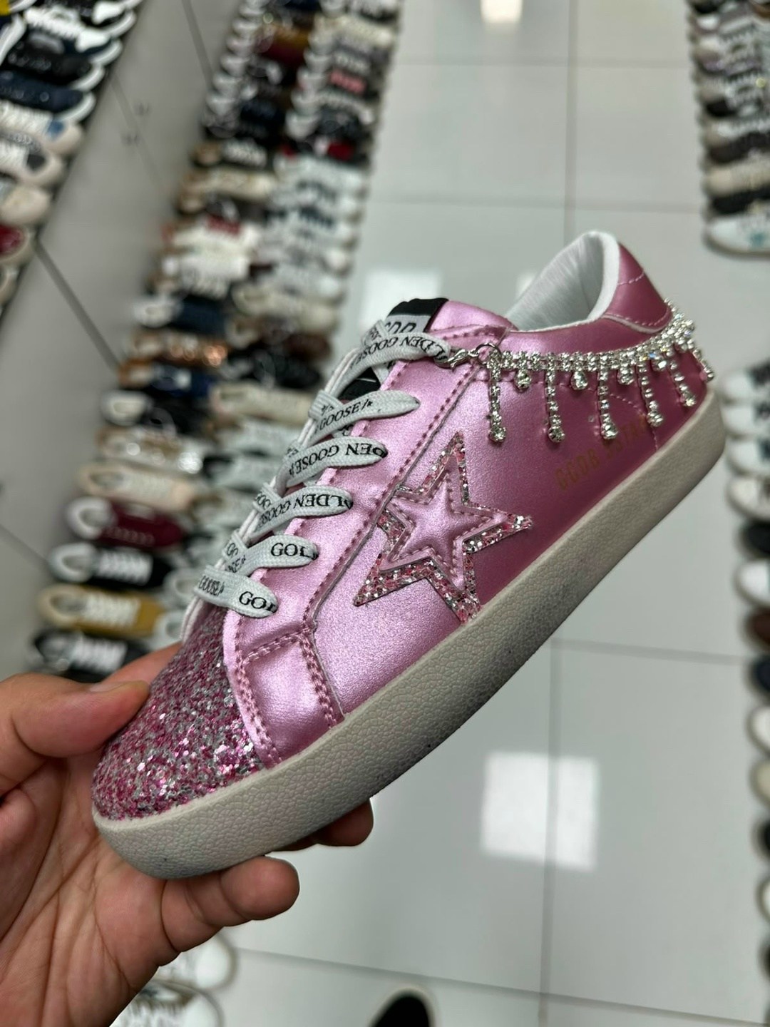 ,golden goose кеды блестящие,кеды golden goose superstar серебряные,голден гус кеды женские,кеды ggdb sstar женские
