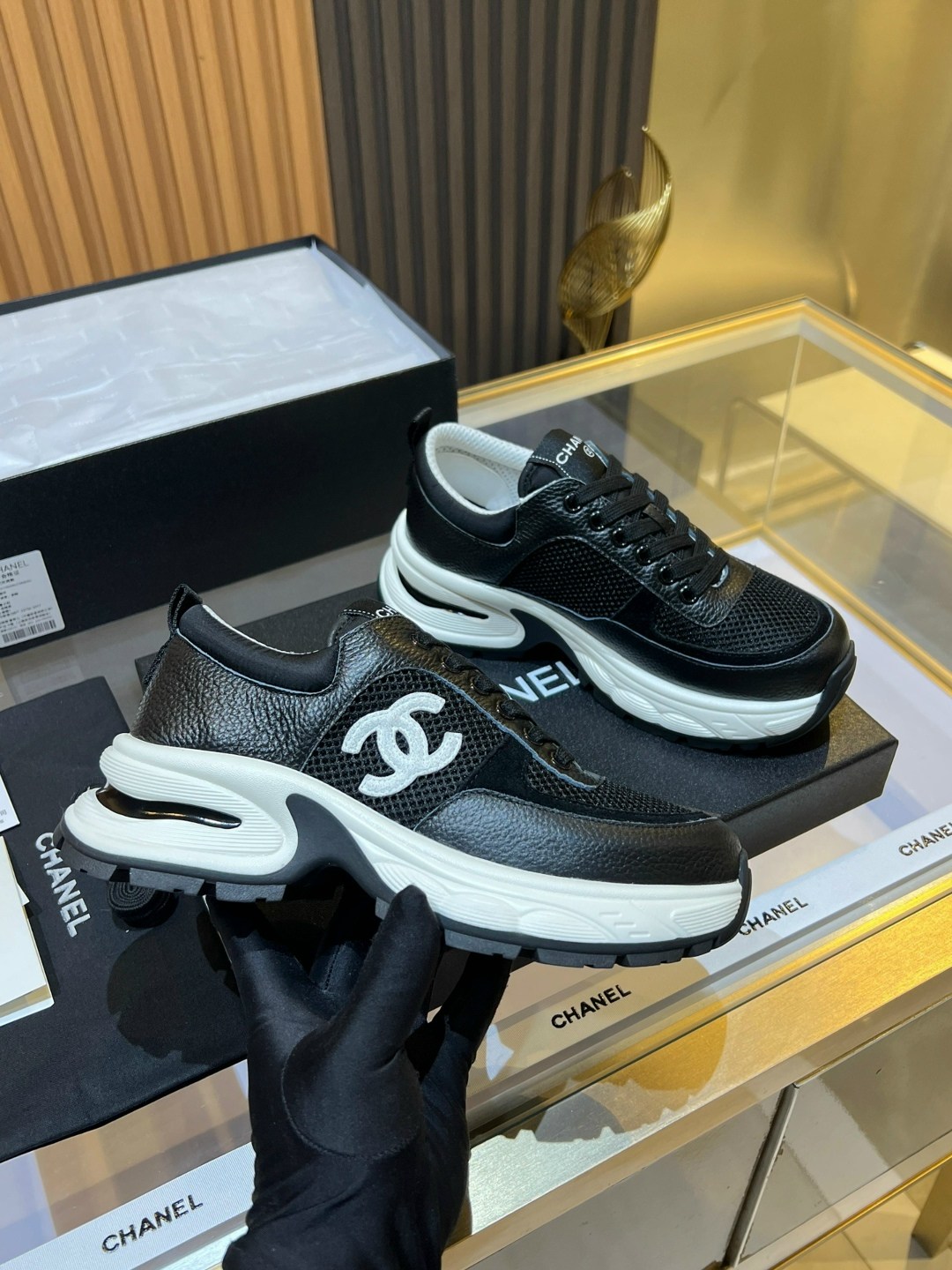 женские брендовые кожаные кроссовки chanel premium,кроссовки chanel женские,кроссовки chanel,женская брендовая  - кроссовки,кроссовки chanel оригинал