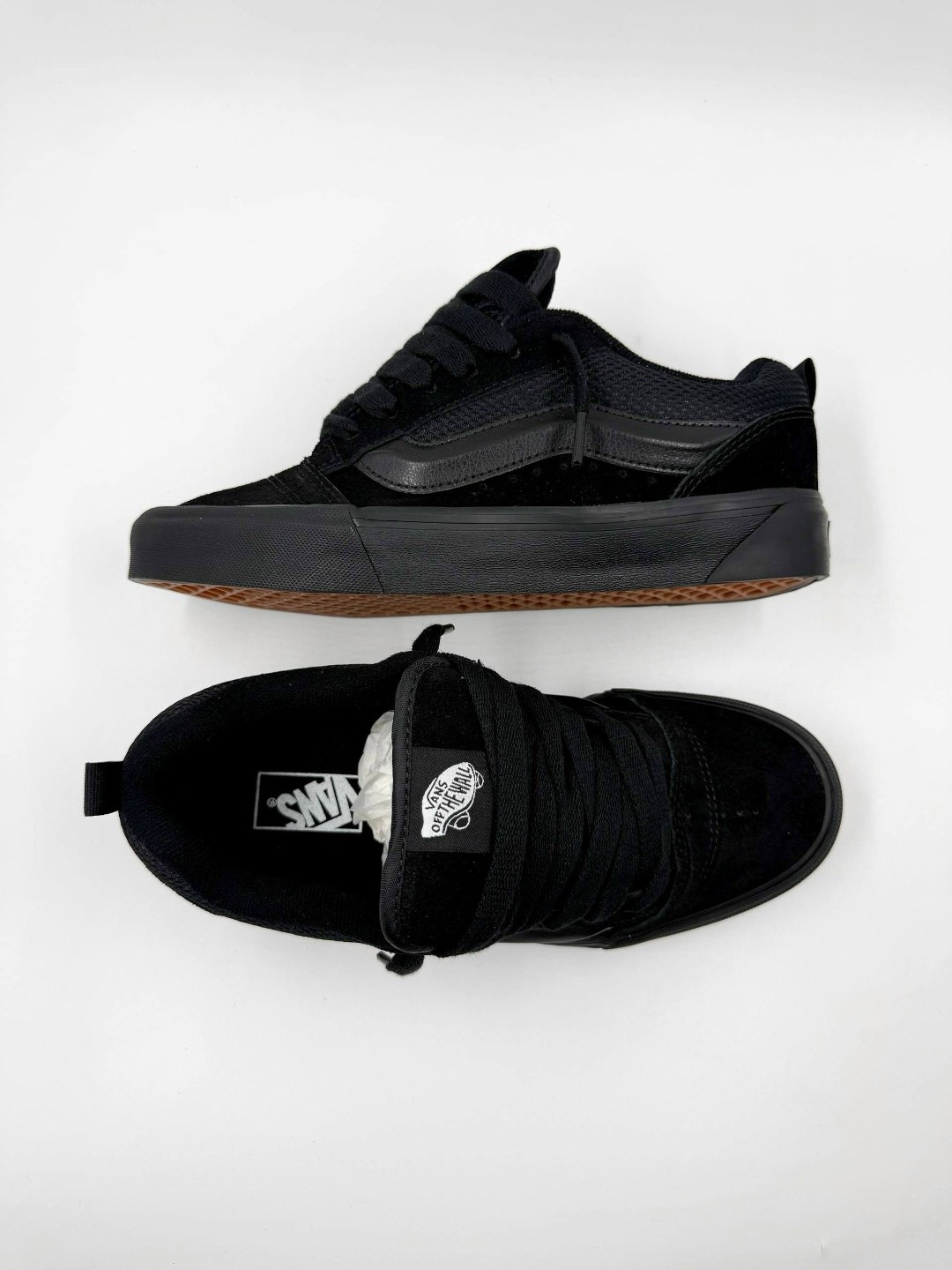 ,черные кроссовки,vans knu skool,кроссовки vans,кеды мужские vans knu skool черные