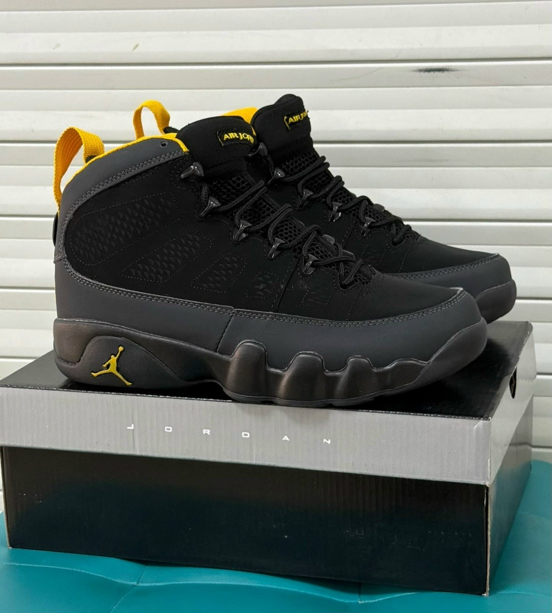 jordan 9 dark charcoal university gold,nike air jordan 9,кроссовки,air jordan 9,спортивные кроссовки