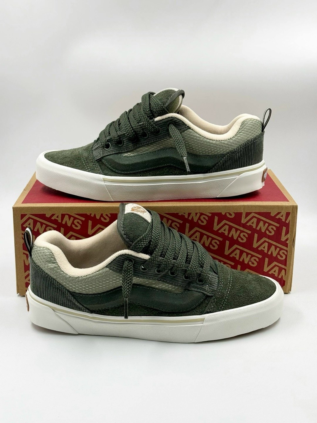 кеды скейтерские vans knu skool,,кроссовки vans,кеды vans knu skool,вансы зеленые