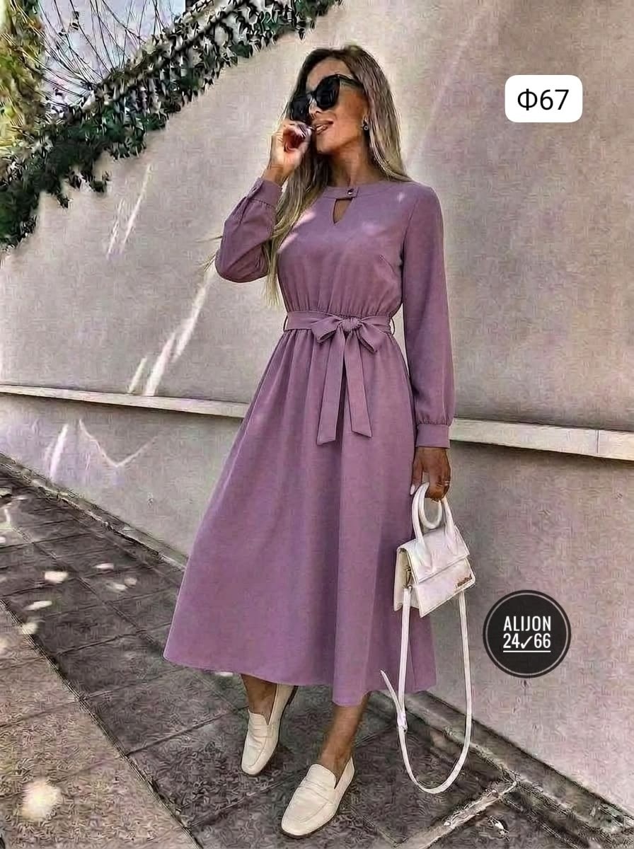 платье женское,платье женское миди,платье 👗,элегантное платье,платье женское сиреневое