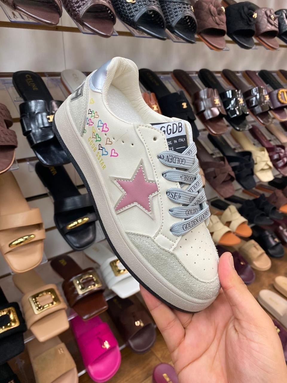 кеды ball star golden goose белый,кроссовки golden goose ball star,кроссовки,кроссовки golden goose,кожаные низкие кеды ball star 10283 golden goose черный