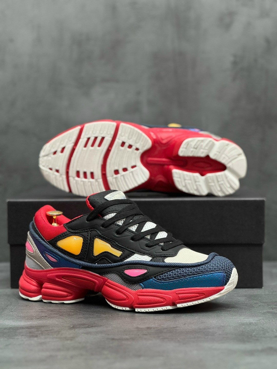 adidas raf simons ozweego 2,adidas raf simons ozweego,adidas x raf simons ozweego 2,кроссовки adidas x raf simons ozweego 2 "black red & pearl grey",кроссовки adidas ozweego 2 x raf simons