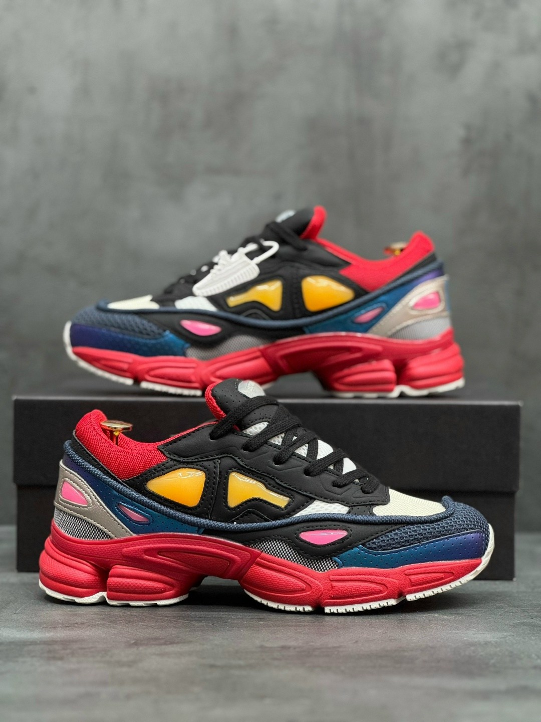 adidas raf simons ozweego 2,adidas raf simons ozweego,adidas x raf simons ozweego 2,кроссовки adidas x raf simons ozweego 2 "black red & pearl grey",кроссовки adidas ozweego 2 x raf simons