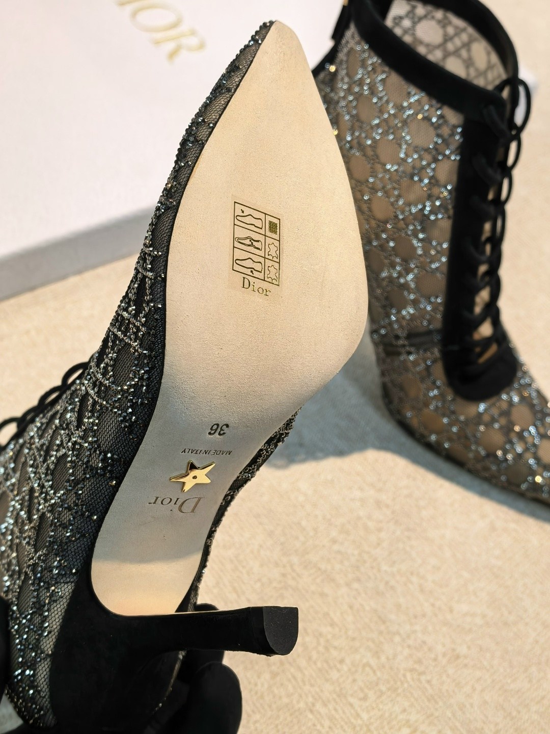 ботильоны christian dior,,женские брендовые ботильоны,ботильоны женские,ботильоны модные