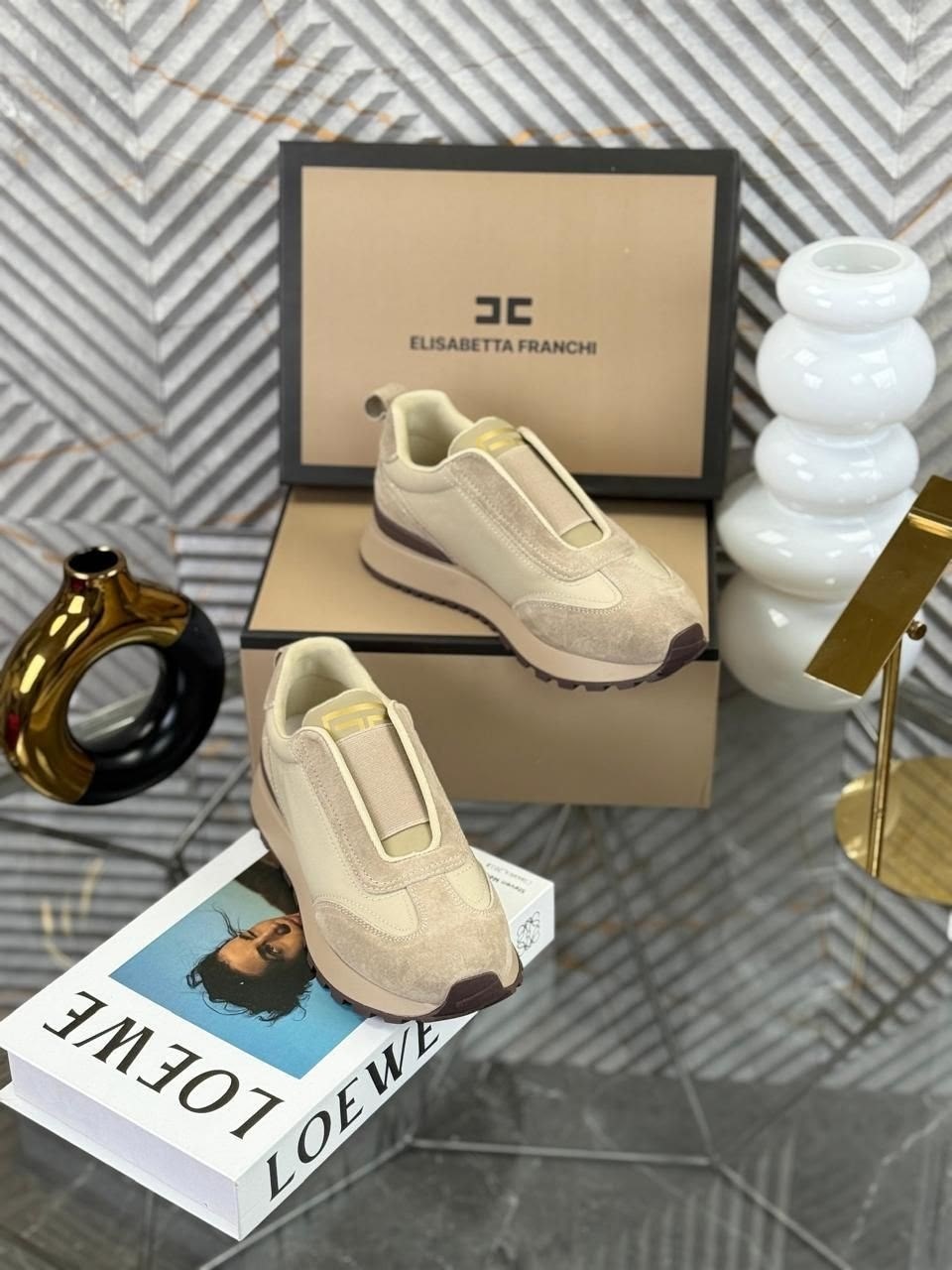 ,кроссовки elisabetta franchi,кроссовки brunello cucinelli,женские кроссовки, женская