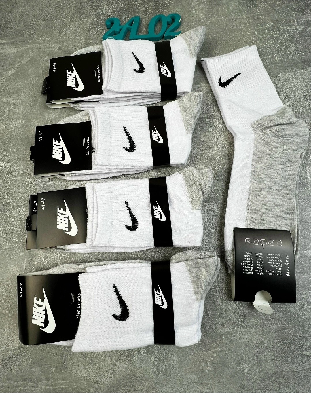 носки мужские 10 пар nike,носки nike спортивные высокие набор 5 пар,носки высокие nike набор мужских носков,спортивные носки nike набор средних носков 5 пар,носки nike