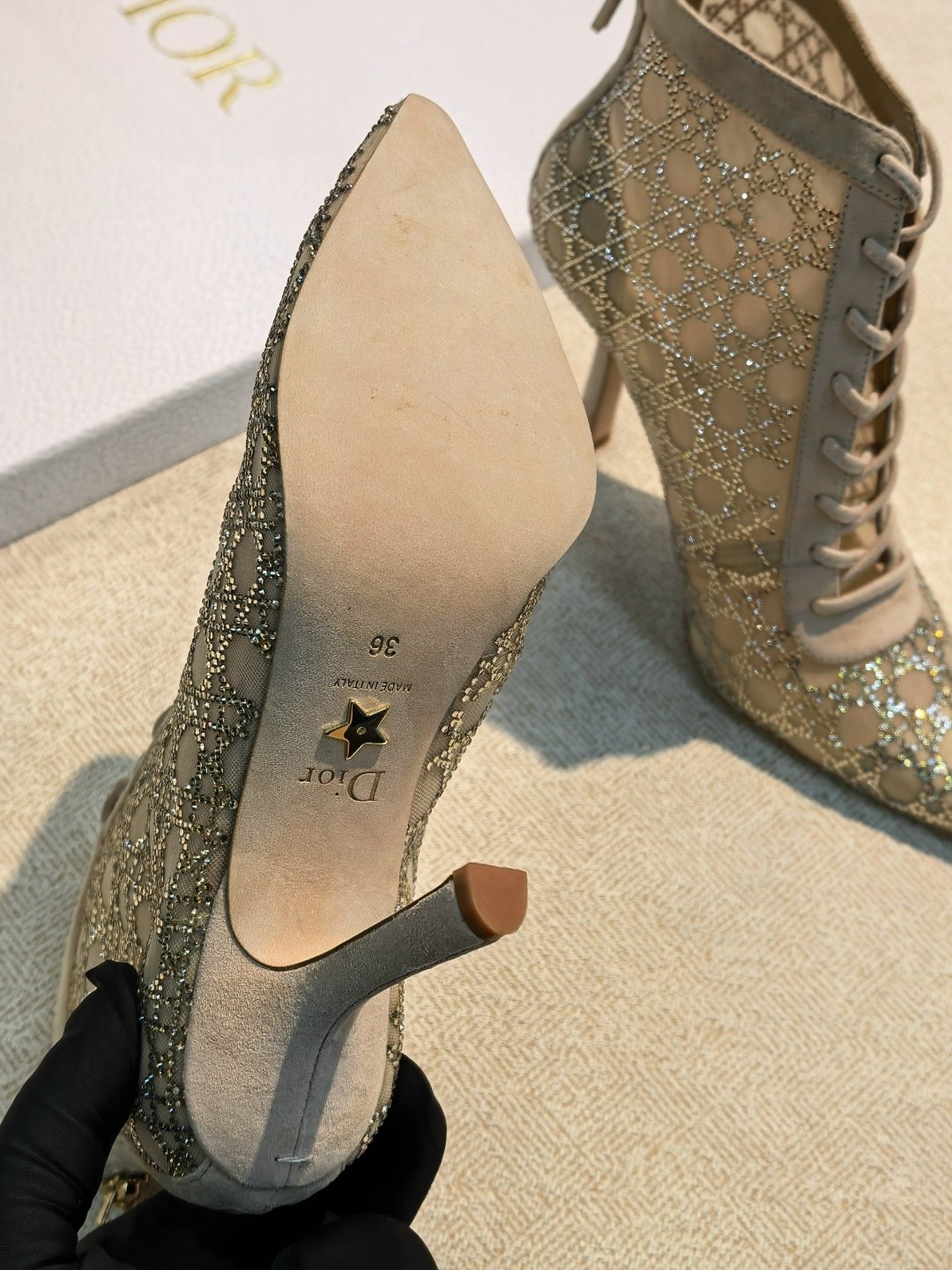 ботильоны christian dior,,женские брендовые ботильоны,ботильоны женские,ботильоны модные